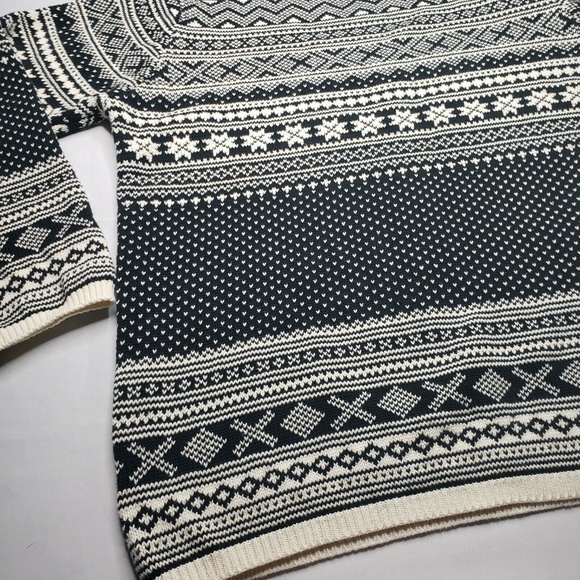 Vintage GAP Ski Sweater Fair Isle Size L - Picture 5 of 8